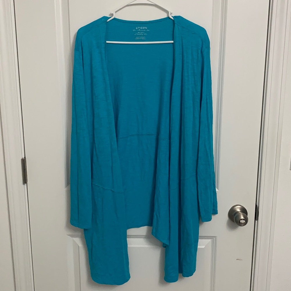CHICOS the ultimate blue Tee 3X